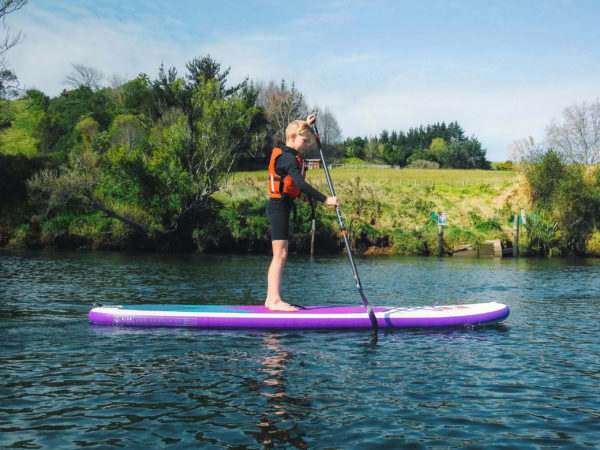Waimarino Adventure Park | Child Stand Up Paddle Boarding
