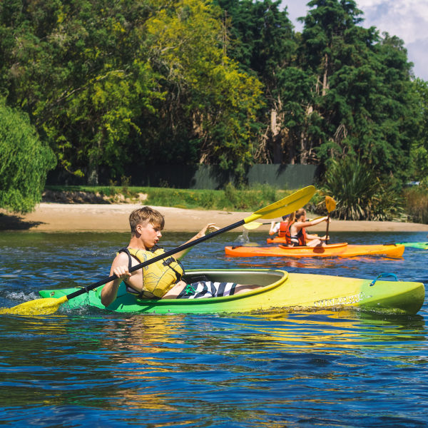 Waimarino Adventure Park | Boy Kayaking
