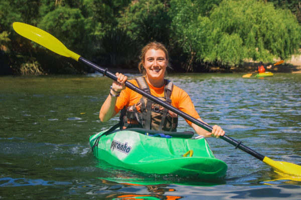 Waimarino Adventure Park | Girl Kayaking