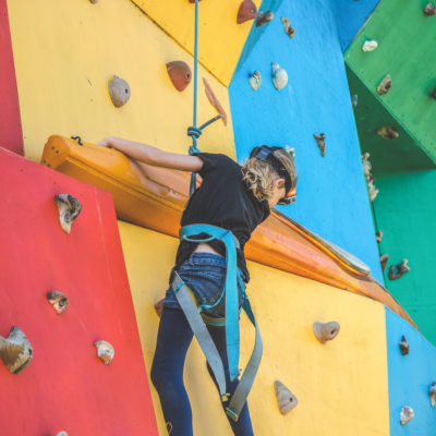 Waimarino Adventure Park | Girl Rock Climbing